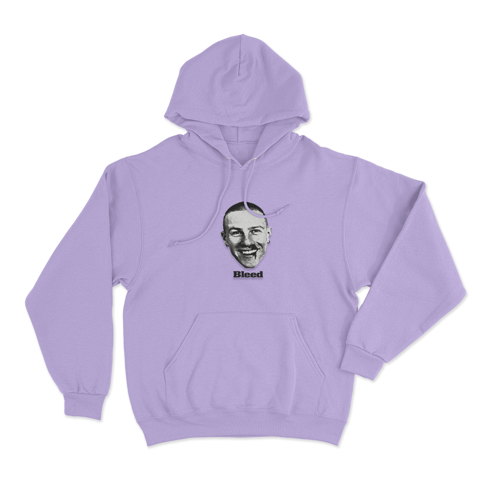 Malcolm Todd Bleed Unisex Hoodie Purple Malcolm Todd Bleed Unisex Hoodie Purple