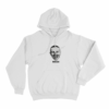 Malcolm Todd Bleed Unisex Hoodie White