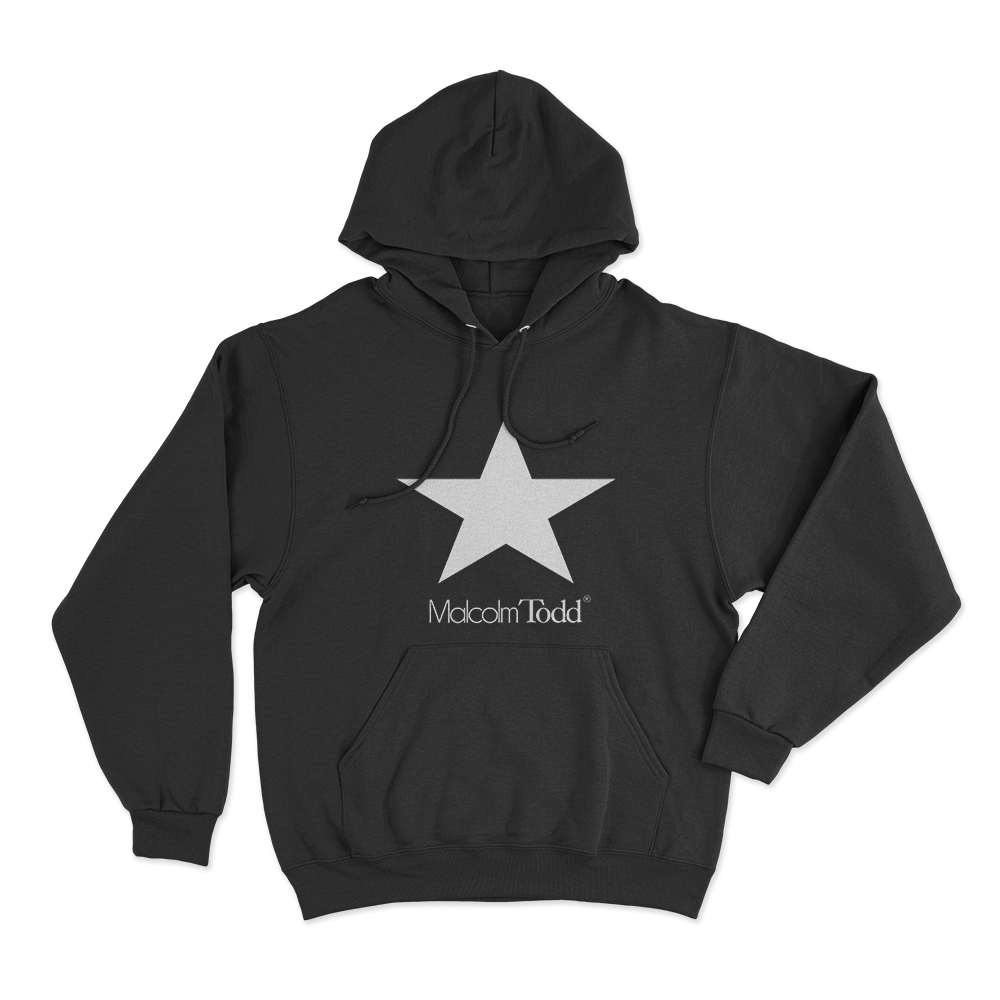 Malcolm Todd Star Unisex Hoodie Black Malcolm Todd Star Unisex Hoodie Black