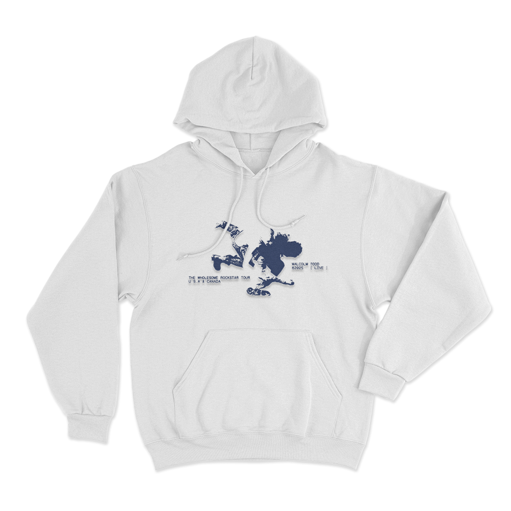 Malcolm Todd Wrestle Unisex Hoodie White Malcolm Todd Wrestle Unisex Hoodie White