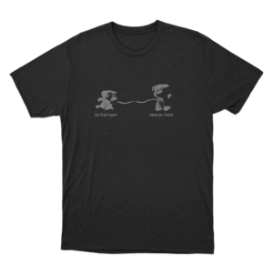 Malcolm Todd Teddy Bear Unisex T Shirt Black