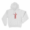 Malcolm Todd Thumbs Up Unisex Hoodie White 2